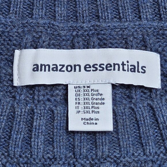 NWT Women's Soft Fisherman Cable Long Sleeve Crewneck Sweater 3XL - Picture 3 of 3